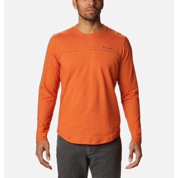 Columbia Sweater Heren, Rugged Ridge Long Sleeve Crew Oranje, 69SCBTGLO